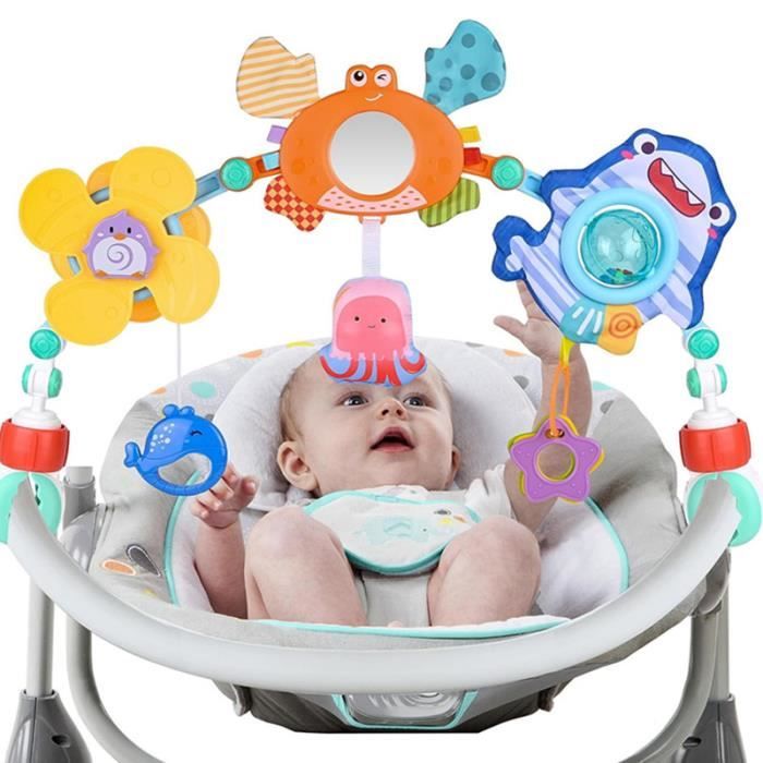 Jouets D'éveil Bebe 0 3 6 12 Mois, Spirale D'activité, Jouet Poussette pour  Berceau Landau Lit Cadeau pour Nourrissons Garçon Fille - Cdiscount  Puériculture & Eveil bébé