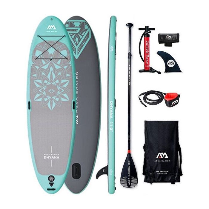 Stand Up Paddle Gonflable AQUA MARINA Dhyana 336*91*15 Blanc