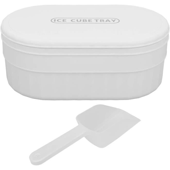 Bac A Glacon Avec Couvercle, Bac à Glacon Silicone, Certifié LFGB Et Sans BPA ( , 1 Pièce)86