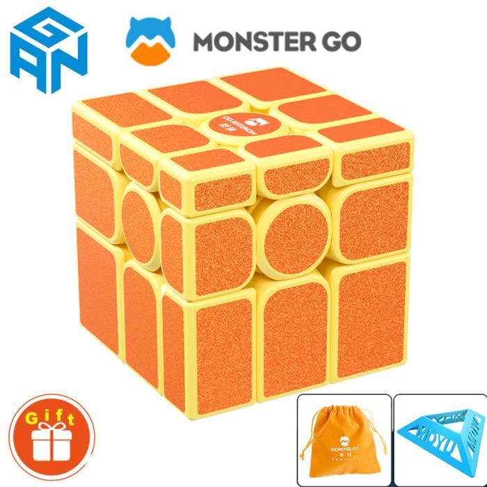 Bukefuno QY Toys Miroir 3x3 Argent - Cube Puzzle Magique Vitesse Version Miroir Argentée - Défi Spatial Captivant