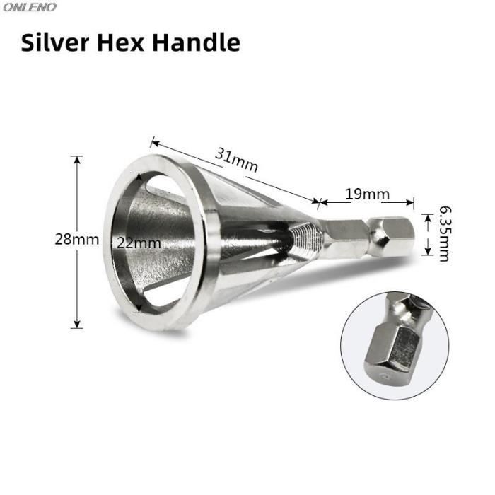 Walant Deux Outil Ébavurage Pour Chanfrein Externe Acier Inoxydable Outil De Suppression Bavure