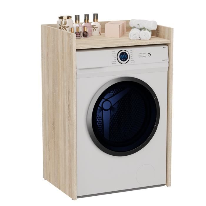 Étagère de rangement en acier inoxydable pour machine à laver