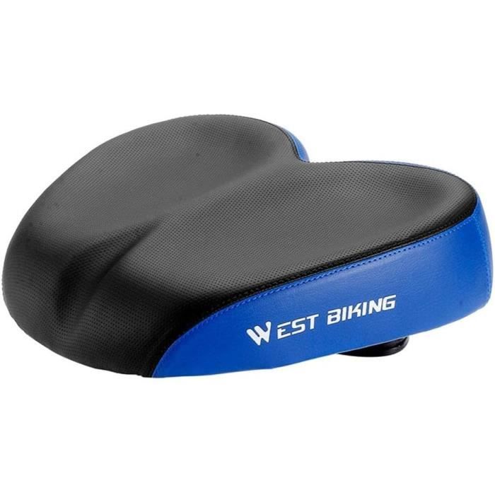 Selle Vélo Confort Schwinn Cionlli – Large 10,5″, Mousse, Noire, Universelle