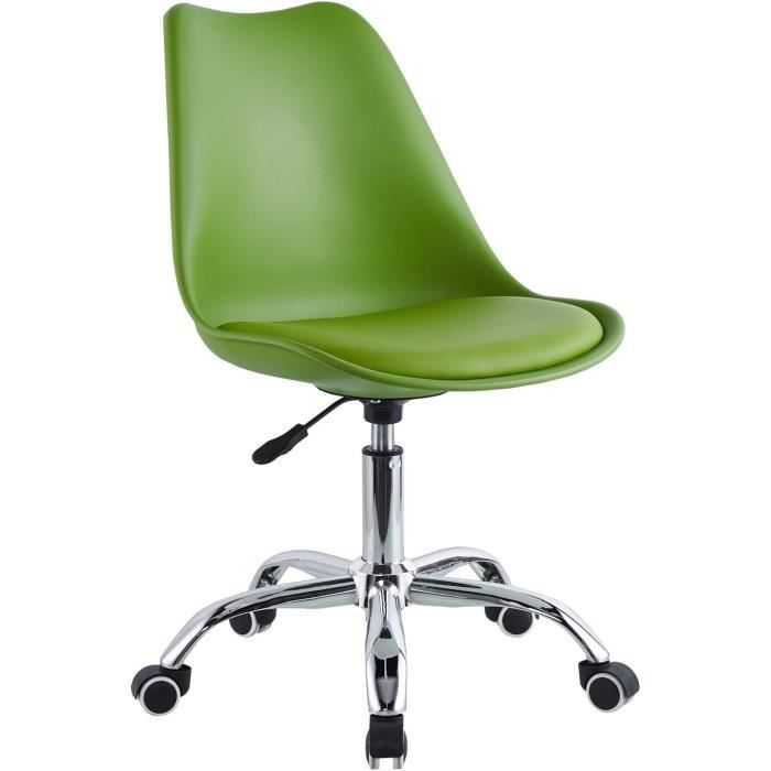 Odot Tapis Chaise De Bureau Carré, Imprimé Lin Silicone Antidérapant Et