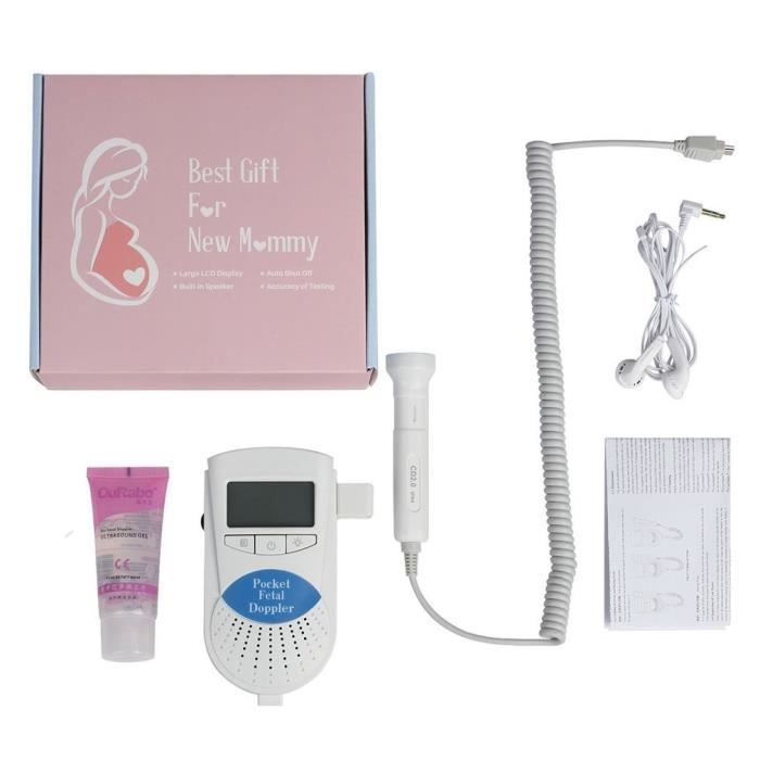 Femmes Enceintes Maison Stéthoscope Sans Rayonnement Moniteur De Fréquence Cardiaque  Fœtale Instrument De Fréquence Cardiaque Fœtale - Cdiscount Puériculture &  Eveil Bébé