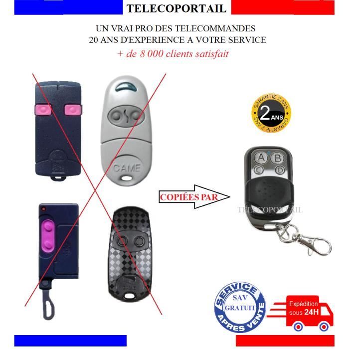 TELECOMMANDE COPIEUSE CAME TOP432EE TOP432NA TOP432SA TOP432EV TOP432A ...