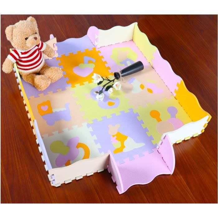 Tapis De Puzzles Tapis De Sol Epais Pour L Eveil De Bebe Lot De 9 Dalles En Mousse Multicolores Et 16 Tapis De Jeu De Cloture Cdiscount Puericulture Eveil Bebe Tapis De Puzzles Tapis De Sol Epais Pour L Eveil De Bebe Lot De 9 Dalles En Mousse Multicolores Et 16 Tapis De Jeu De Cloture Cdiscount Puericulture Eveil Bebe
