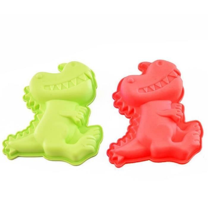 3d Dinosaure Silicone Moule Fondant Gateau Decorer Outil Savon Gelee Moule Cdiscount Maison