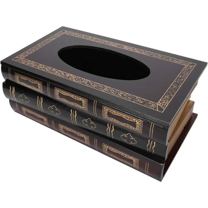Boîte à Mouchoirs Radio Vintage - Coffret Décoratif Antidérapant Pour Salon, Bureau Ou Voiture