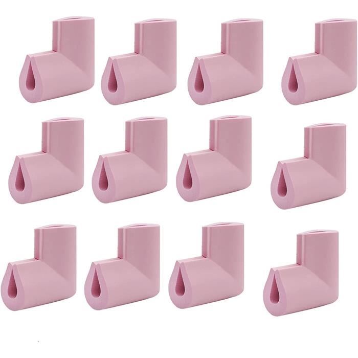 Protections D'angle Pour Meubles - Lot De 8 Pièces, Rouge, Par Uxcell - Neuf