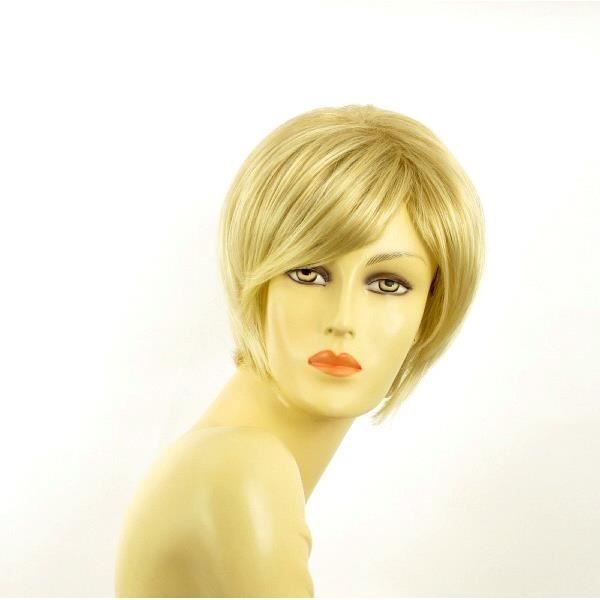 Perruque Femme Courte Blond Doré DANA 24B - Synthétique, Bonnet Moyen, Chine
