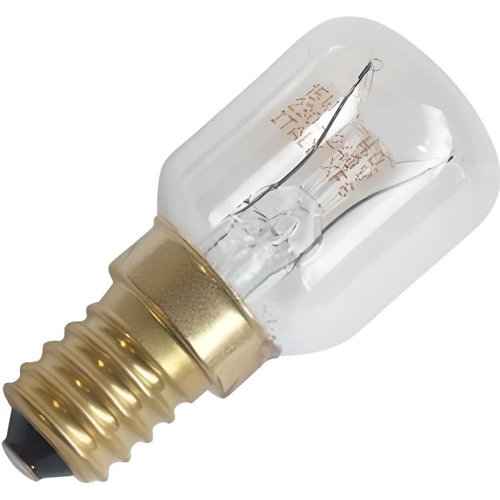 Hisense Pack de 2 Ampoule 15 W lampe pour réfrigérateur-congélateur E14