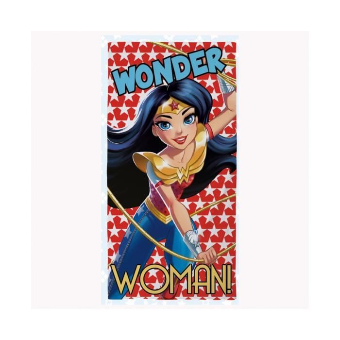 Serviette De Plage Femme De Super Heros Girls Wonder Dc Achat Vente Serviette De Plage Soldes Sur Cdiscount Des Le 20 Janvier Cdiscount