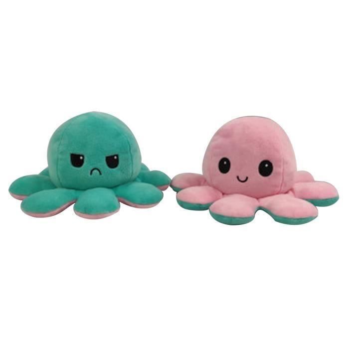 Jouets Et Jeux Peluche Enfant Bebe Pieuvre Poulpe Reversible Poupee Octopus Doux Cadeaux Jouet Peluches Doudous