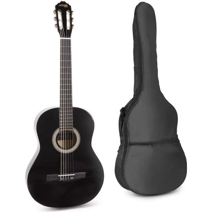 Guitare Classique MAX SoloArt : Le Kit Complet pour Débutants Adultes