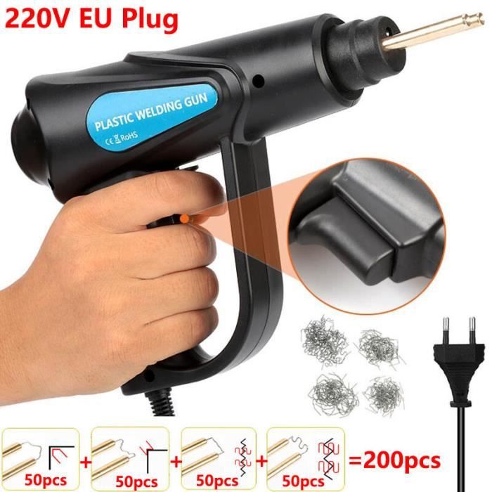 Soudeur plastique à air chaud,SucceBuy pistolet à air chaud 1600 W,122