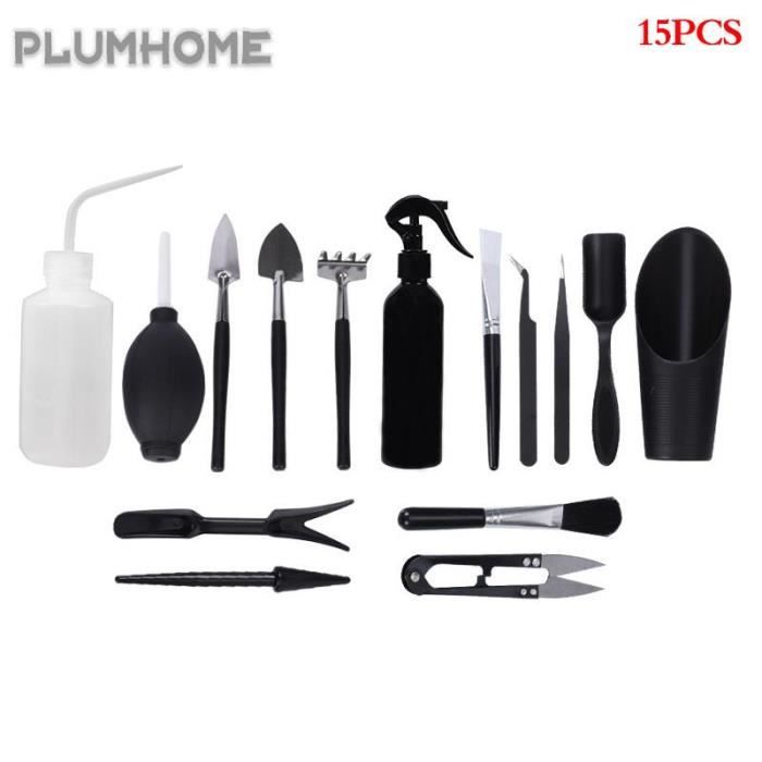 Kit Débutant Bonsaï BonPrime | 4 Variétés Graines | Pots Bambou | Terre Et Accessoires | Manuel