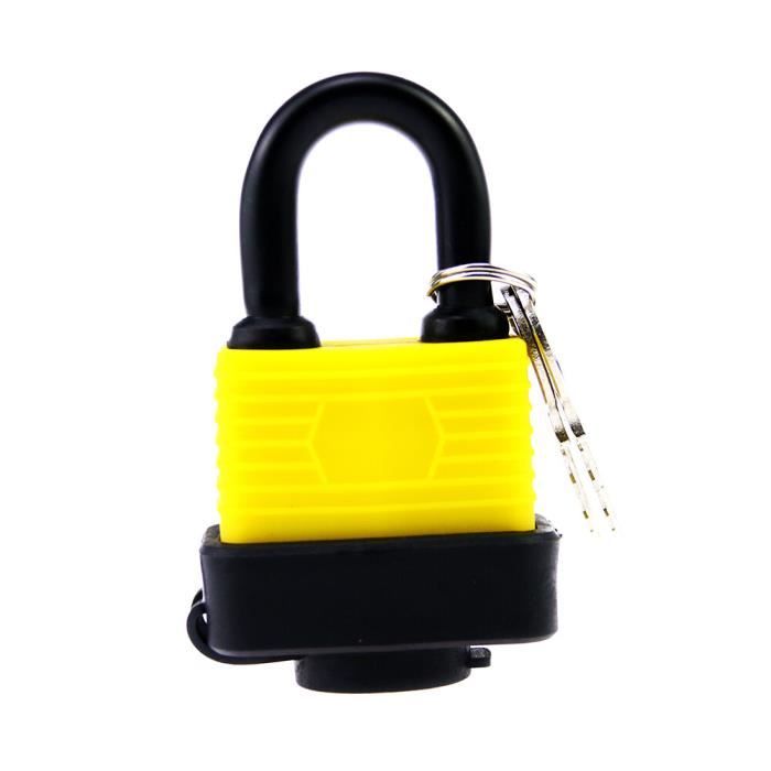 EJ.life Cadenas étanche Extérieur Cadenas à Combinaison De Sécurité à 3