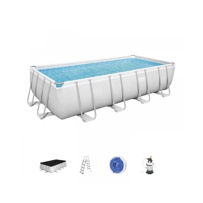 BESTWAY Power Steel Rectangulaire 488x244x122 cm - vue 2