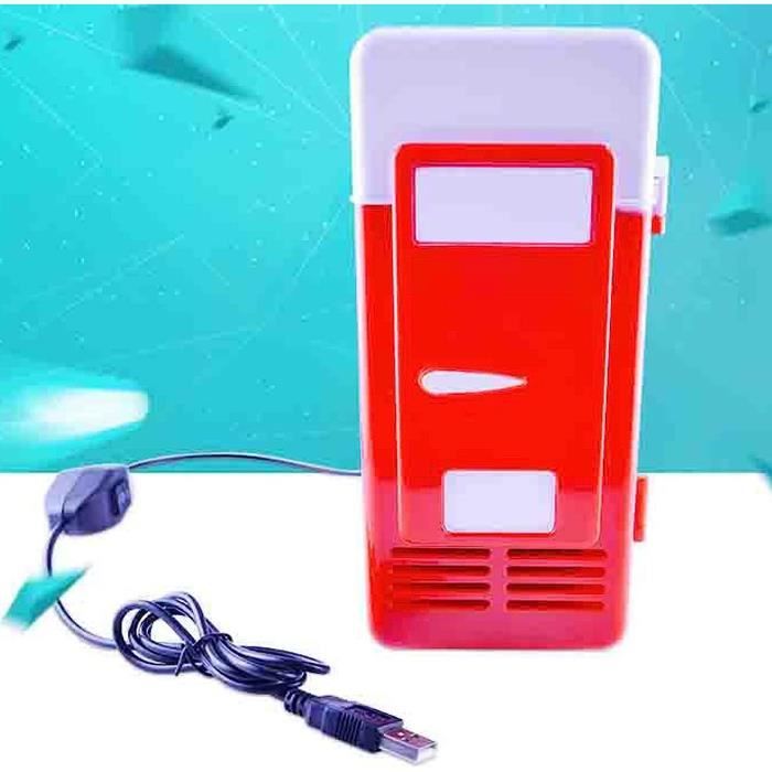 Mini Réfrigérateur USB Portable - Réfrigération Et Chauffage 5V Pour Canettes Et Boissons