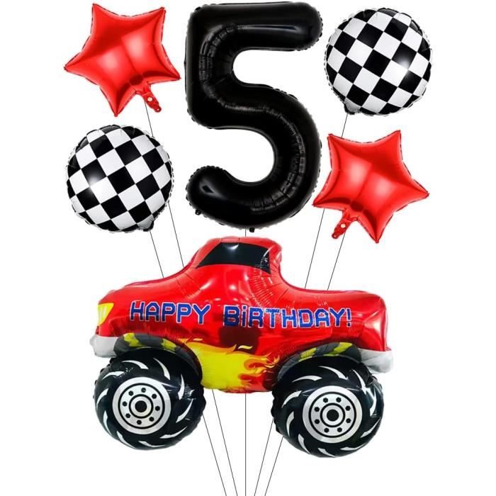 Cars Ballons Aluminium Lot De 10 Décorations D'anniversaire Décorations