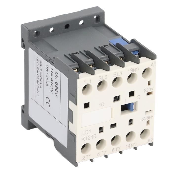 Contacteur Schneider 20A 3 Pôles + Contact NO - Bobine 24V Continu - Modèle LP4K06 10BW3 Occasion