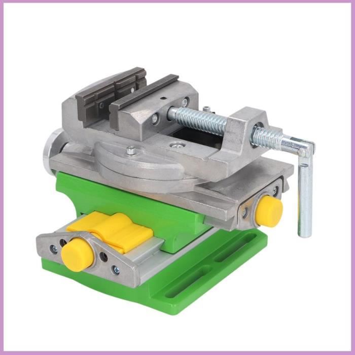 Glissière De Fraisage Verticale GURUNANAK Avec Base Fixe 4x5 + 2 étaux Auto-centreurs - Neuf