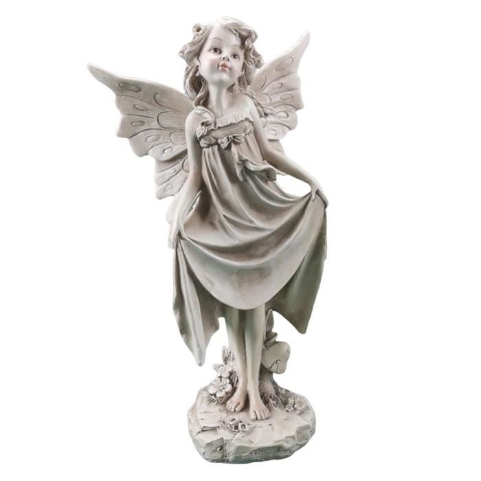 Statue figurine résine Fée d'ange - Figurine d'ange -Accessoires de