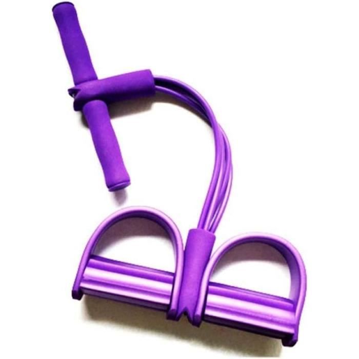 Bande élastique De Fitness Avec Pédales - Pour Gainage, Rameur, Jambes Et Bras