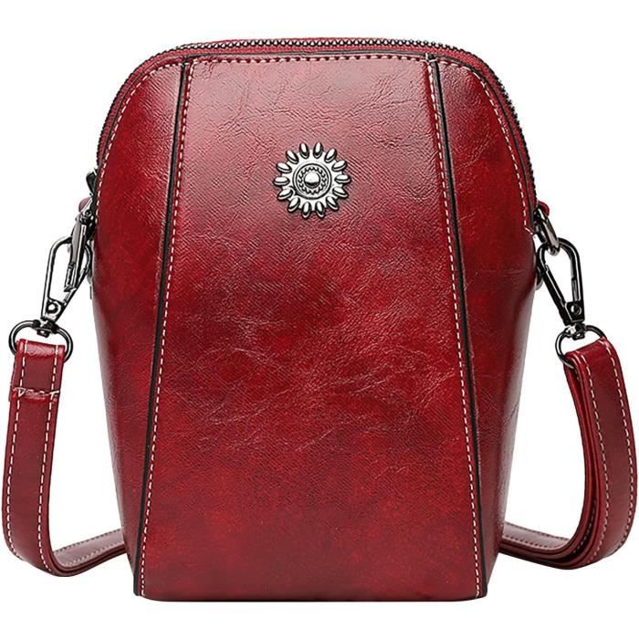 Sac Bandoulière En Toile - Noir, 18x20x9 Cm - Homme/femme, Léger Et Pratique - Marque Générique