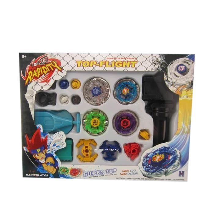 Metal Fusion Master Master Beyblade Fight Launcher Rare Toy Set 4D pour Metal Fusion Master Master Beyblade Fight Launcher Rare Toy Set 4D pour