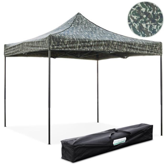 Tonnelle Refermable 3x3 M Pliable Toile Verte Camouflage 100 Impermeable 9008 Achat Vente Tonnelle Barnum Tonnelle Refermable 3x3 M Cdiscount