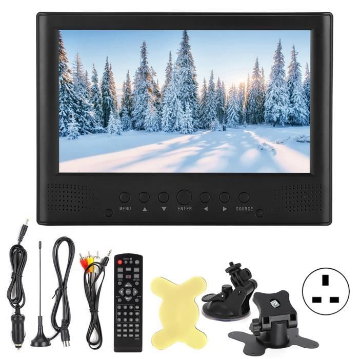 Téléviseur Portable 14 Pouces TV Portable Elprico 14 Pouces 1080P - Télévision Analogique Et Numérique Avec Batterie Mini Tv Batterie