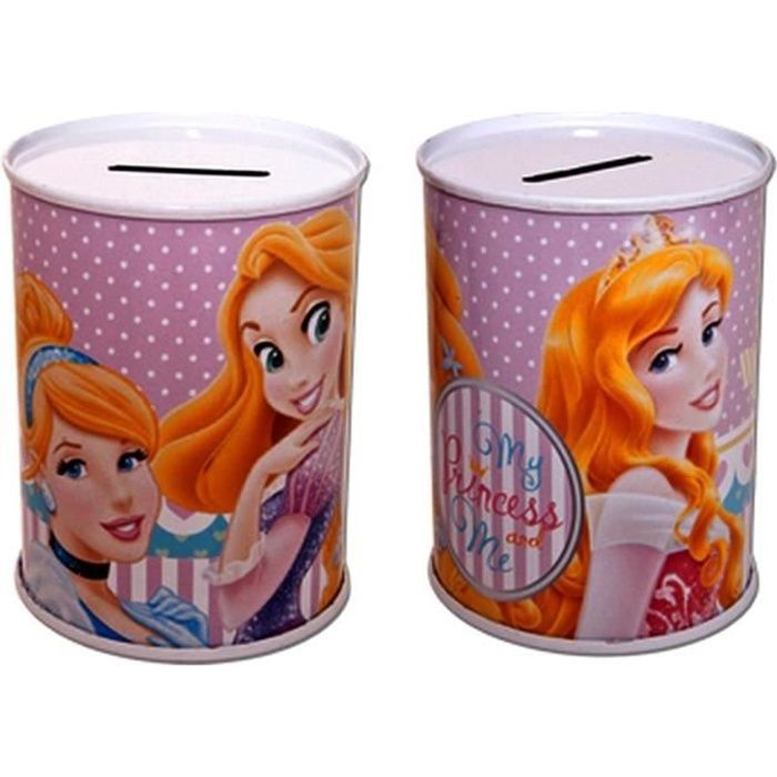Tirelire En Metal Princesse Disney Enfant New Guizmax Cdiscount Maison