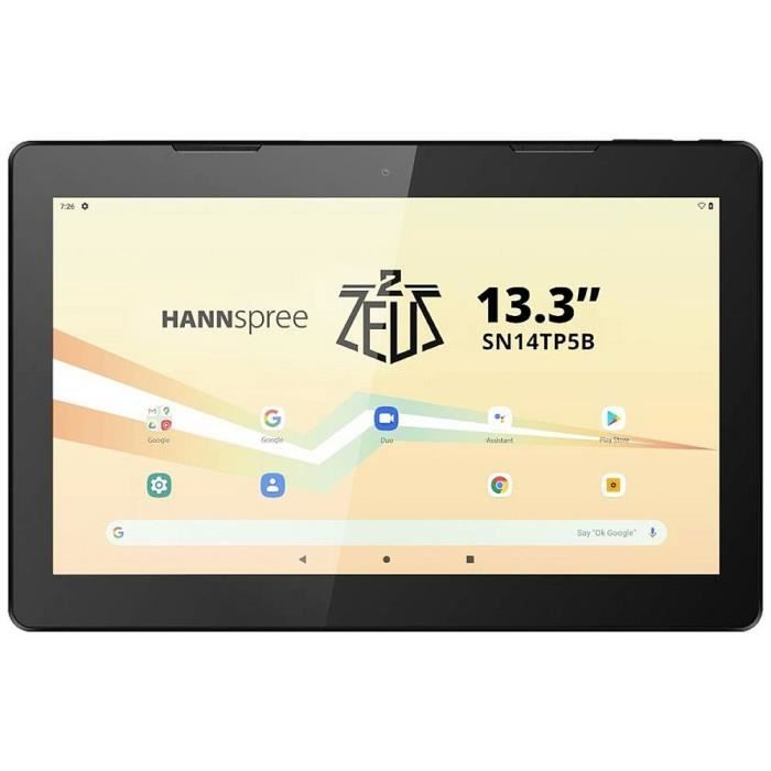 Tablette Hannspree Zeus 64 GB noir 33.8 cm (13.3 pouces) Android™ 10