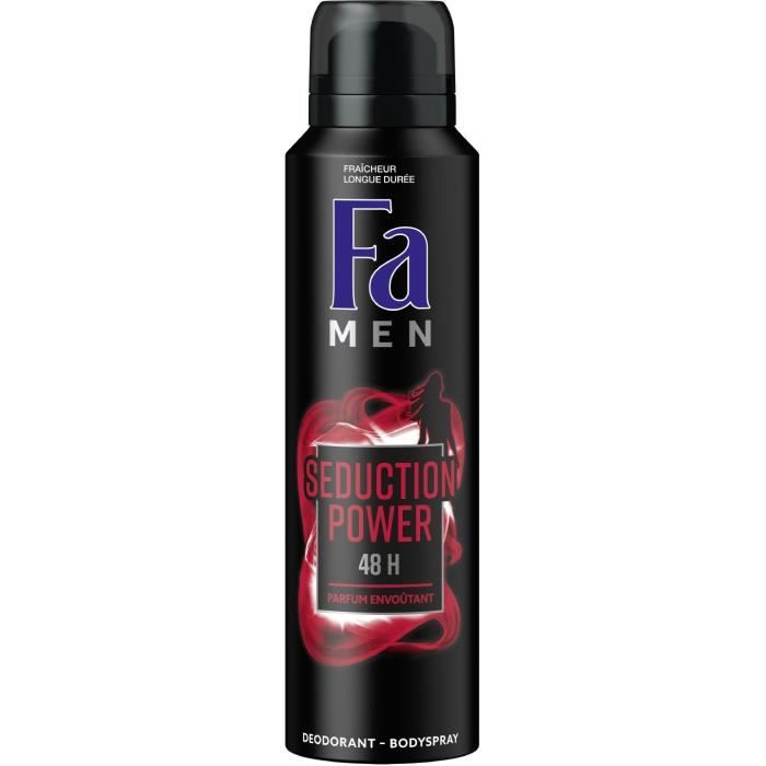 FA Déodorant Seduction Power Homme 150 ml Cdiscount Au quotidien
