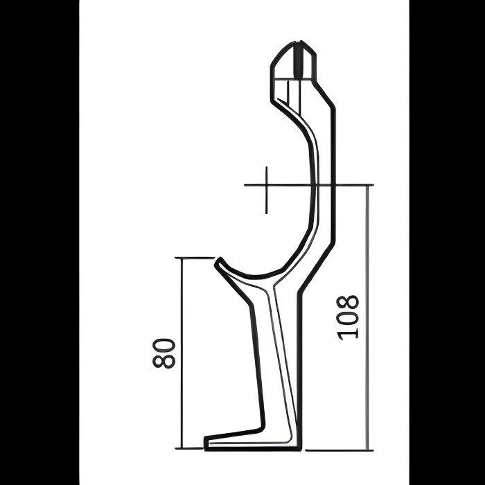 Pied amovible pour colonnes SAVANE 2,3 et 4 - IDEAL-STANDARD