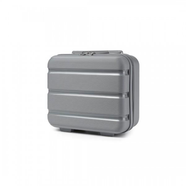 Trousse de Toilette Femme Rigide en Simili Cuir