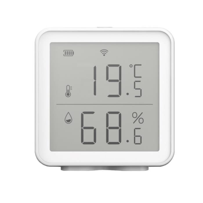 Thermomètre hygromètre connecté - Konyks Termo - Blanc - Wi-Fi -  Notifications sur Smartphone - Cdiscount Bricolage
