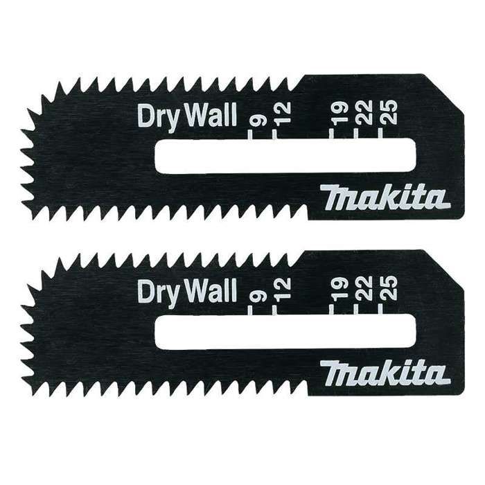 Lot de 2 lames plaque de plâtre MAKITA B 49703 pour DSD180 - vue 1