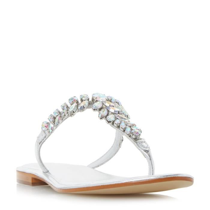 sandales bijoux plates