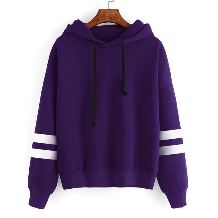 sweat reebok crossfit homme violet
