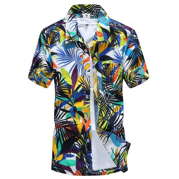 Chemise homme manches courtes - T. M - B/TB état