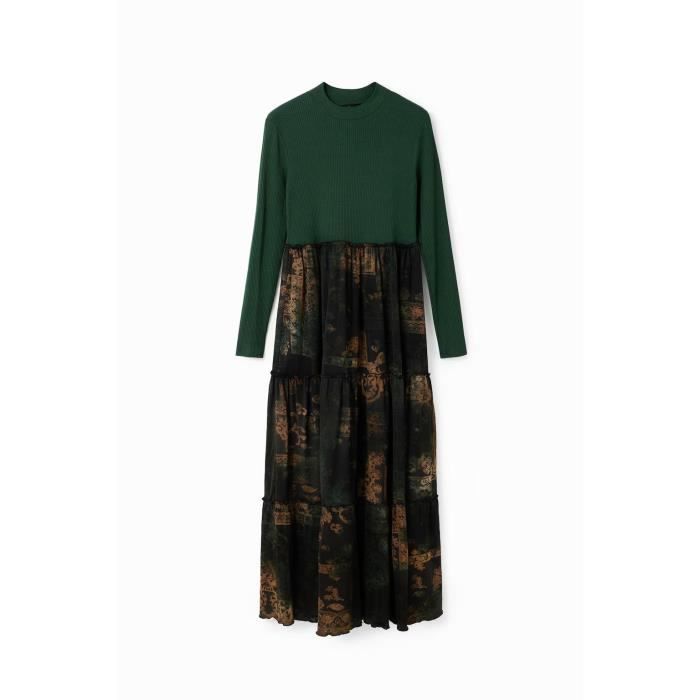 Robe Femme Desigual Violette à Motif Floral - Neuf Avec étiquettes, Plusieurs Tailles Disponibles