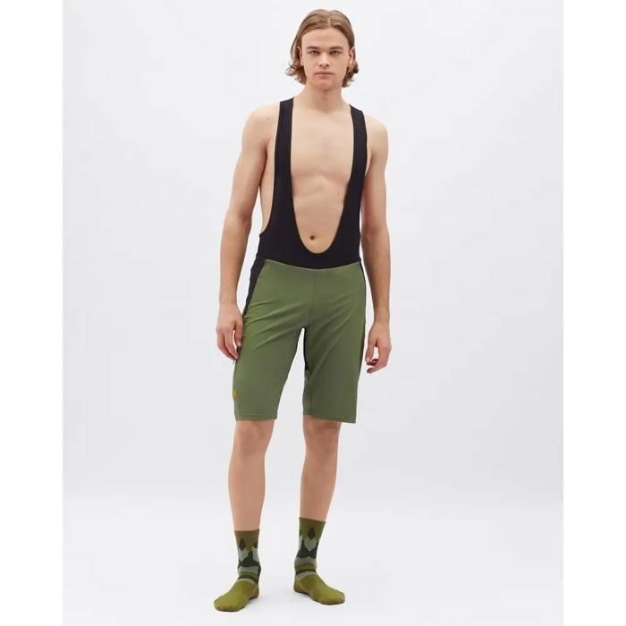 Cuissard Silvini Barrea - Vélo sur route - Homme - Vert - Olive/black - Cycle