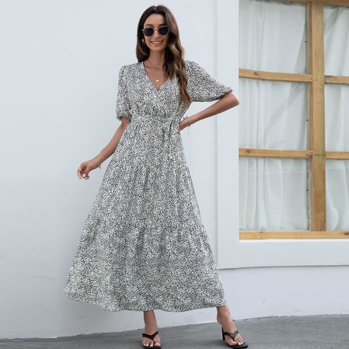 Robe Longue Femme Chic et Confortable pour Toutes Occasions