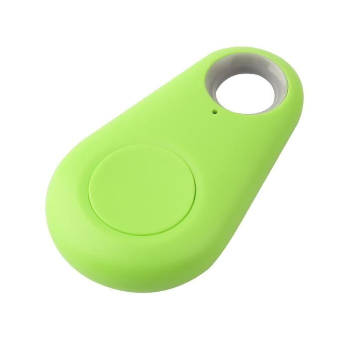 Mini Traceur GPS Bluetooth Chien Chat Voiture Porte-Clés Smartphone Neuf +  Pile Coloris Vert