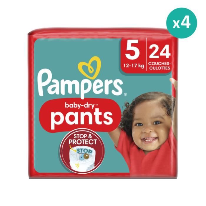 Pampers - 4x18 Couches-Culottes Premium Protection Taille 4, Pampers