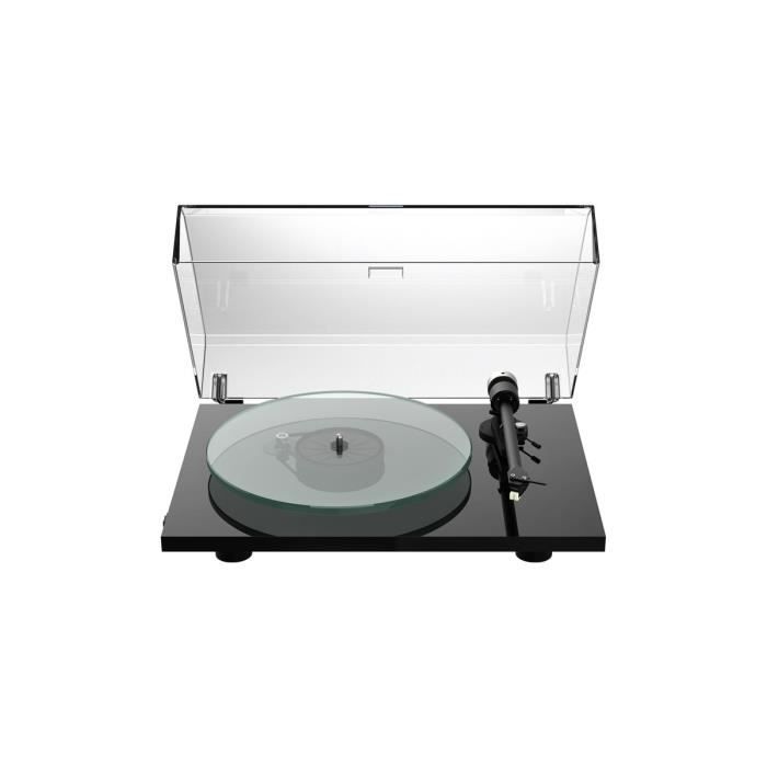 Pro-Ject T2W Rainier Streaming Record Player - Multiroom technology - WiFi streaming - Lecteur de vinyles moderne - Noir