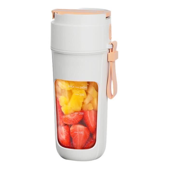 Mini Blender Smoothie Portable Action Petit Meilleur Verre En Melangeur Avec Bol Sans Fil Pour Smoothies Batterie Rechargeabl[H270] - Electroménager